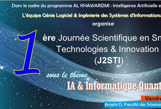 Equipe GL-ISI : Première Journée Scientifique Smart Technologies & Innovation : Vendredi 16 Décembre 2022