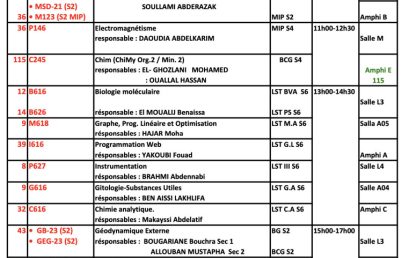 Planning de rattrapage P – 2024/2025 – 03/07/2025 –