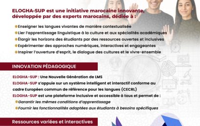 ELOGHA-SUP : une nouvelle plateforme nationale pour renforcer les compétences linguistiques des étudiants