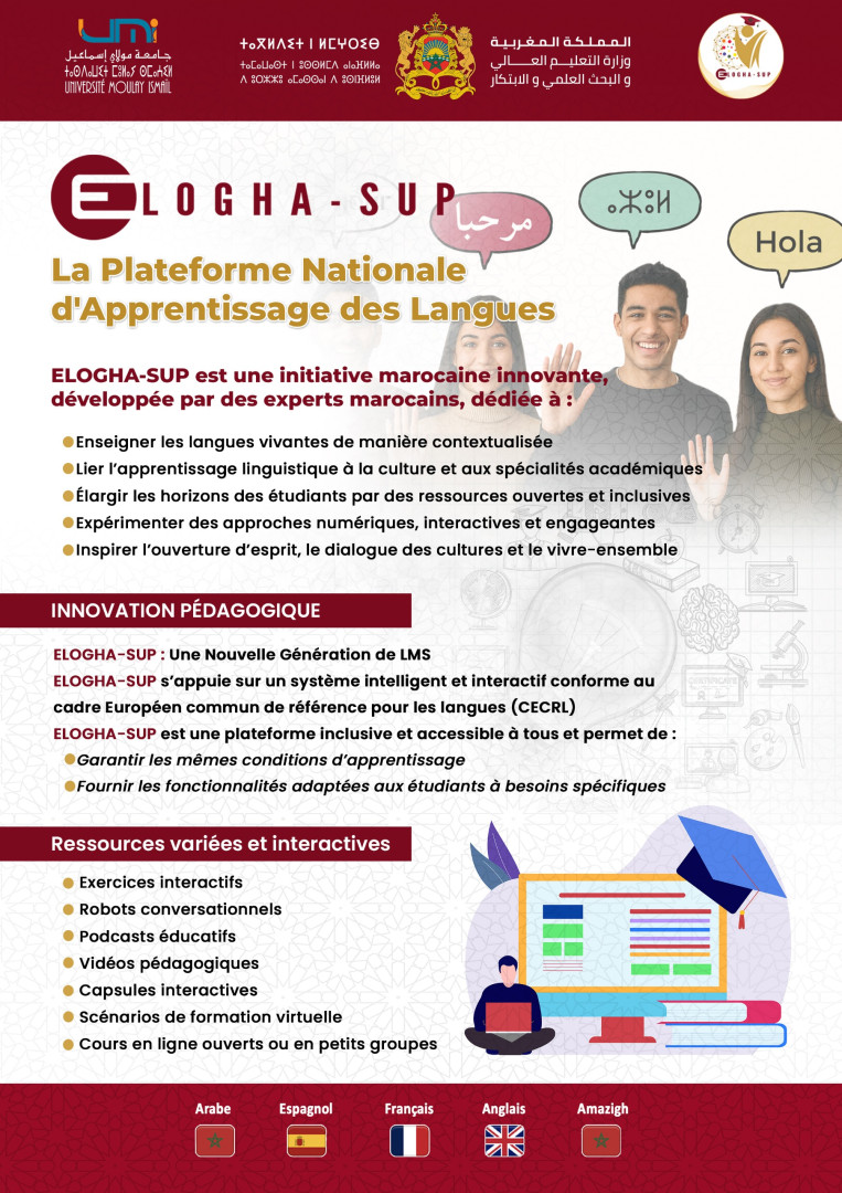 ELOGHA-SUP : une nouvelle plateforme nationale pour renforcer les compétences linguistiques des étudiants